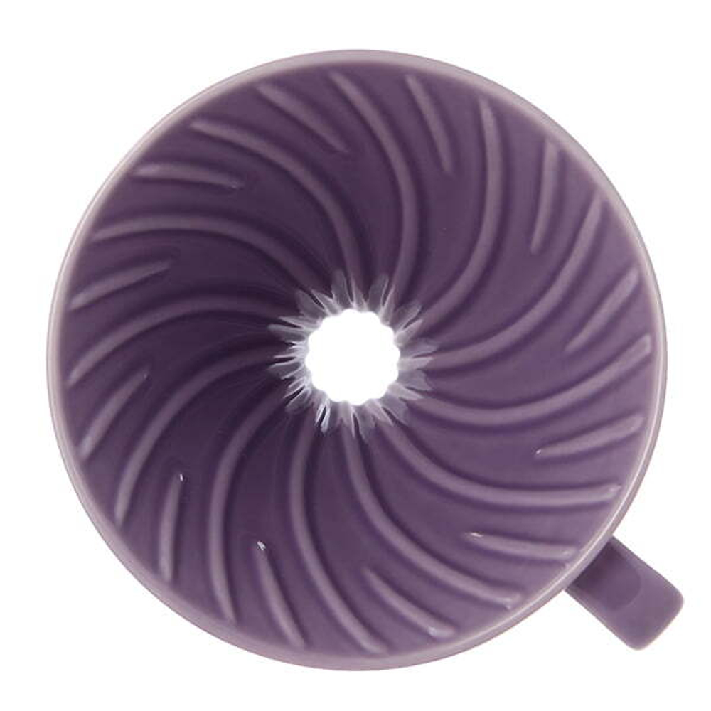 HARIO Воронка керамическая для приготовления кофе, VDC-02-PUH Purple Heather